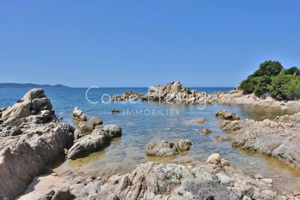FOR SALE WATERFRONT PROPERTY - ISOLELLA - SOUTH SHORE - BAY OF AJACCIO - REF P05
