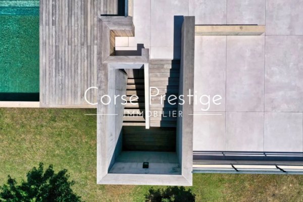 Villa Contemporaine - Vue Mer et Piscine - Golfe du Valinco - REF P68