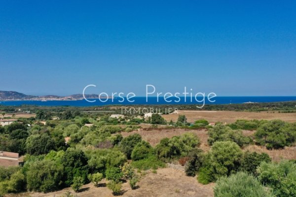 Terrain constructible - Vue mer - Lumio - Calvi - REF P84